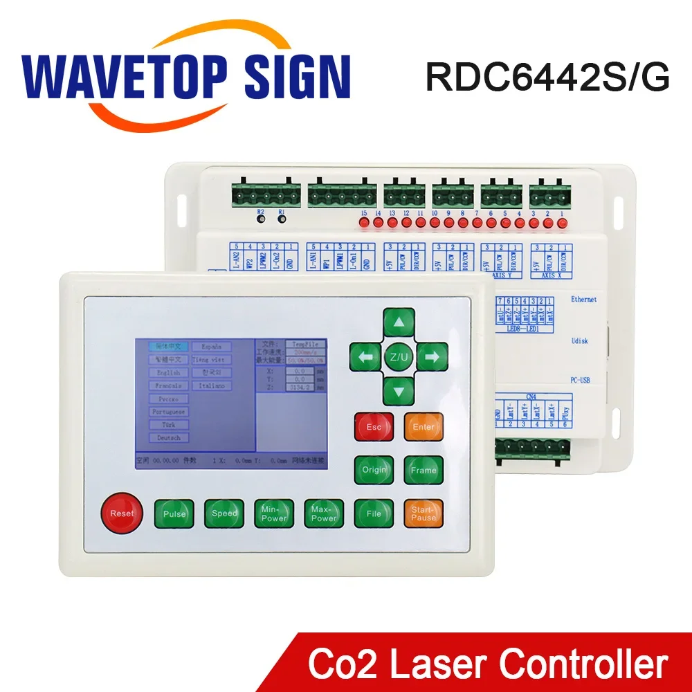 وحدة تحكم ليزر Co2 SignkoRay Ruida RDC6442G لآلة النقش والقطع بالليزر Co2 RDC 6442 6442G RDC6442S #3