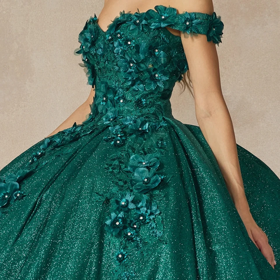 カスタムドレス ビーズ刺繍 クリスタルアップリケ スパゲッティストラップ イブニングプロムドレス レディース チュール スティックドリル ボールガウン