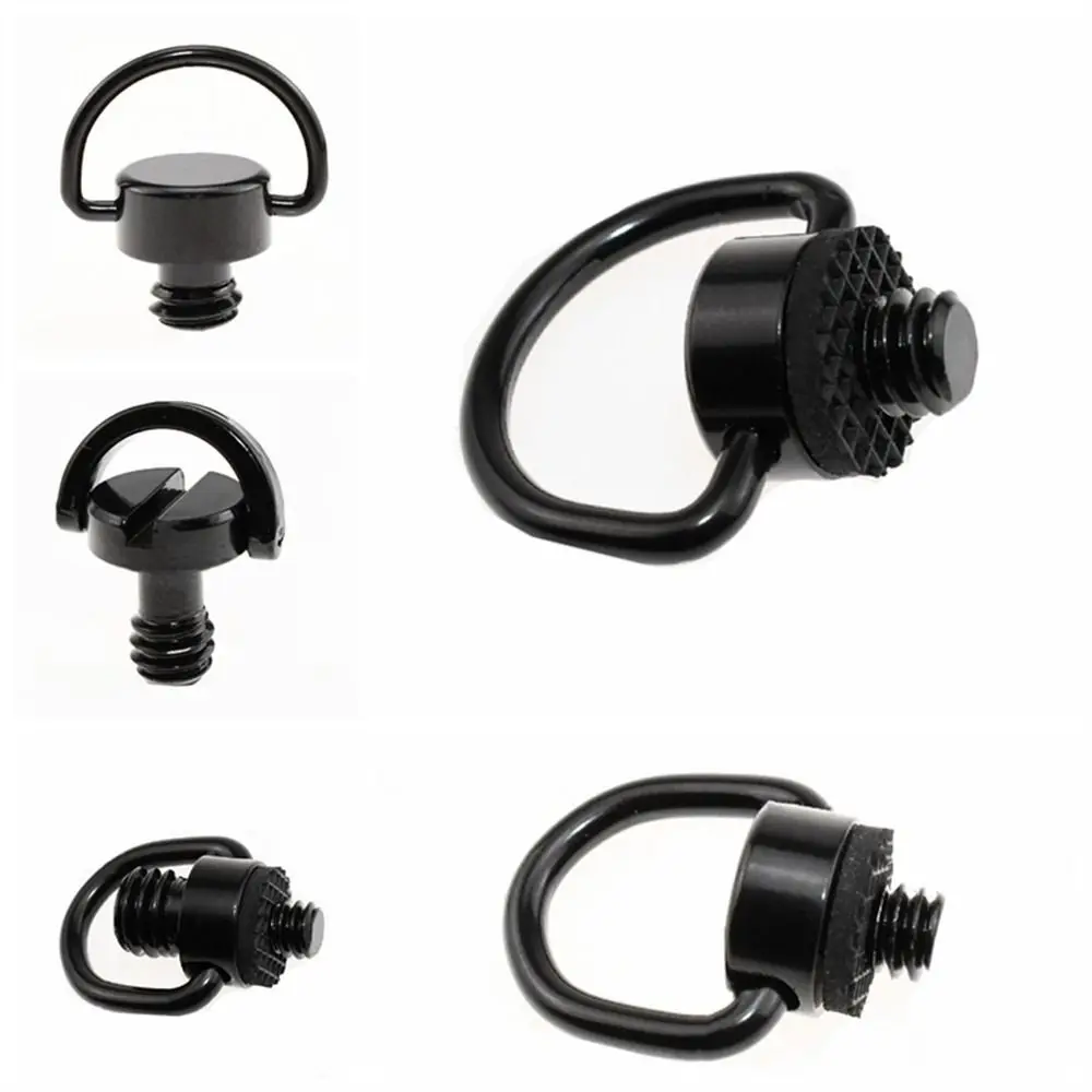 1/4 Inch Camera Screw Connection Adapter Connection Ring Shoulder Strap Safety Screw D Ring Metal Camera Quick Strap Ring