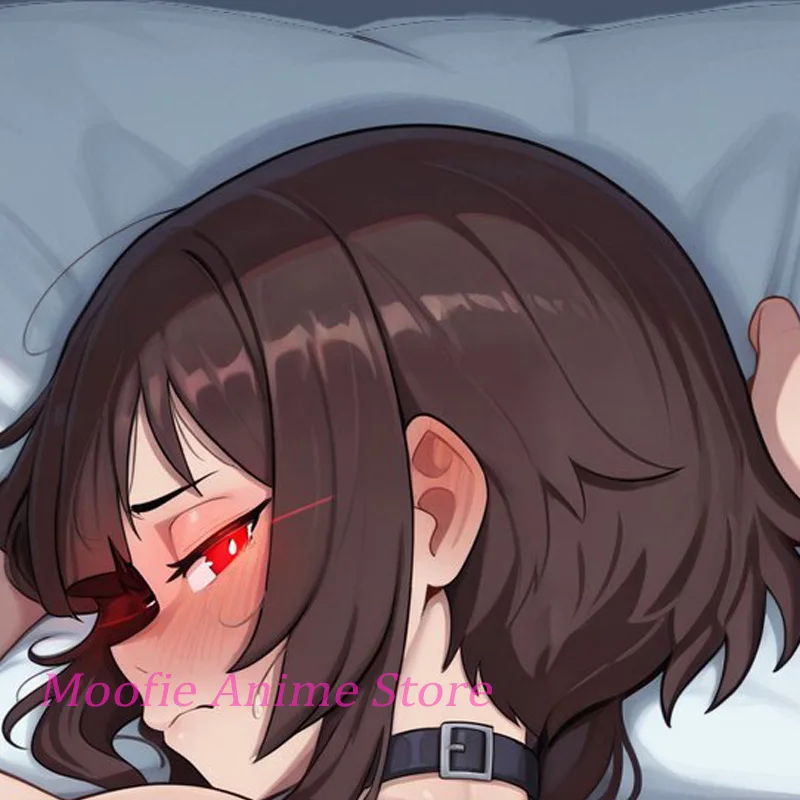 Anime Body Pillowcase Futa Megumin Dakimakura Life-Size Double-Sided Print 2WAY Pillow Cover