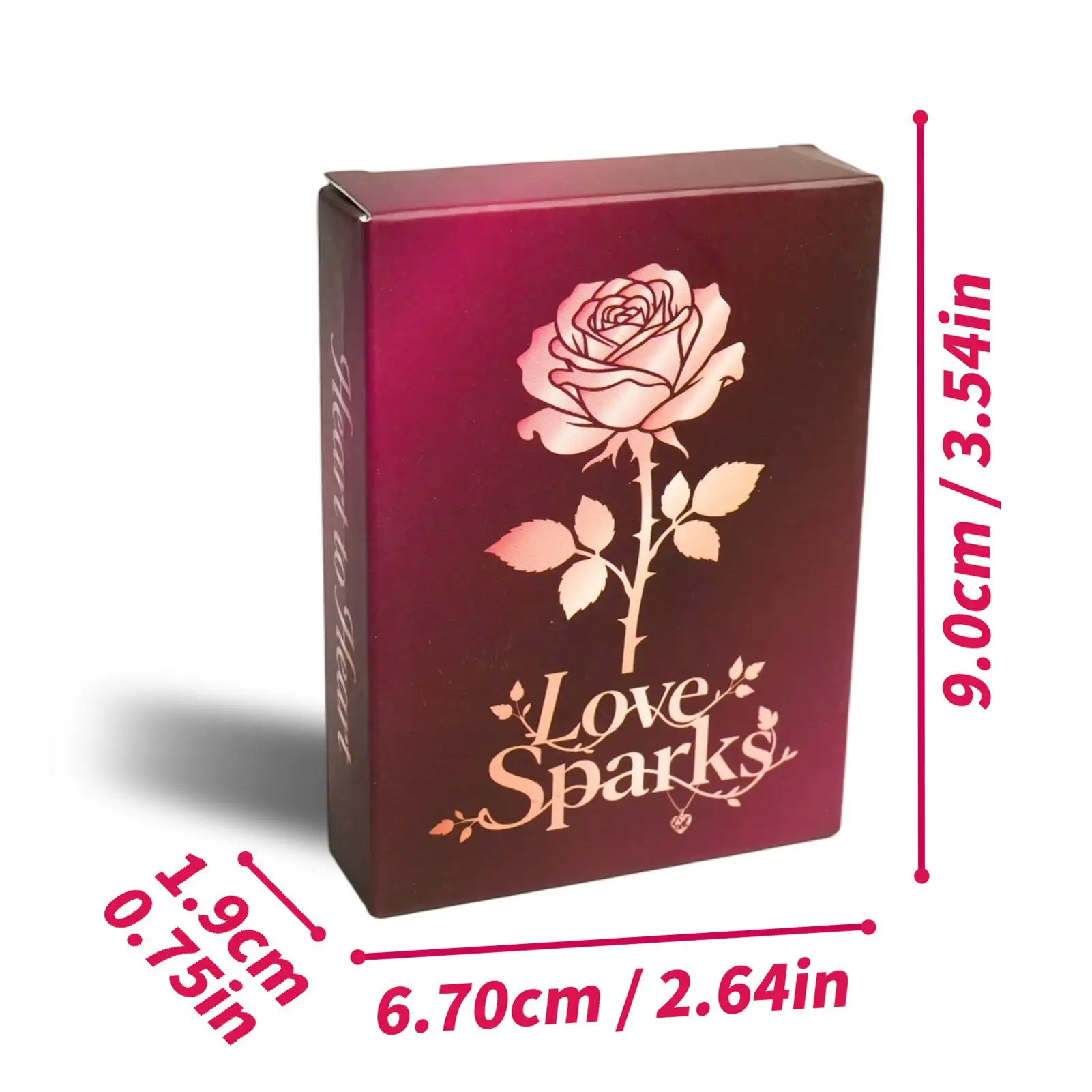 เกมไพ่ความสัมพันธ์ 50 ใบ ชุดไพ่ความสัมพันธ์แบบอินเทอร์แอคทีฟสำหรับคู่รัก เกมไพ่สนทนาสำหรับคืนเดท ใช้ในห้องนอนหรือฮันนีมูน