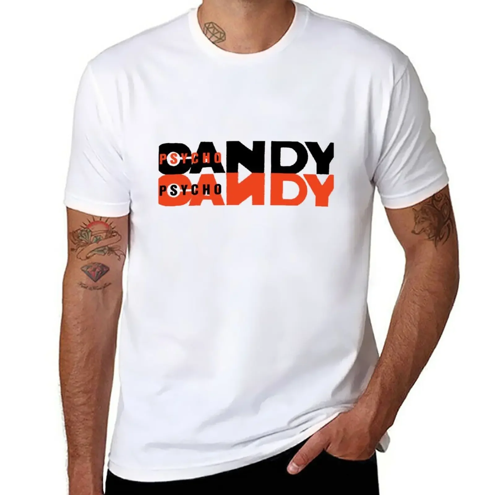 Psycho Candy T-Shirt plus size tops tees plain t shirts men