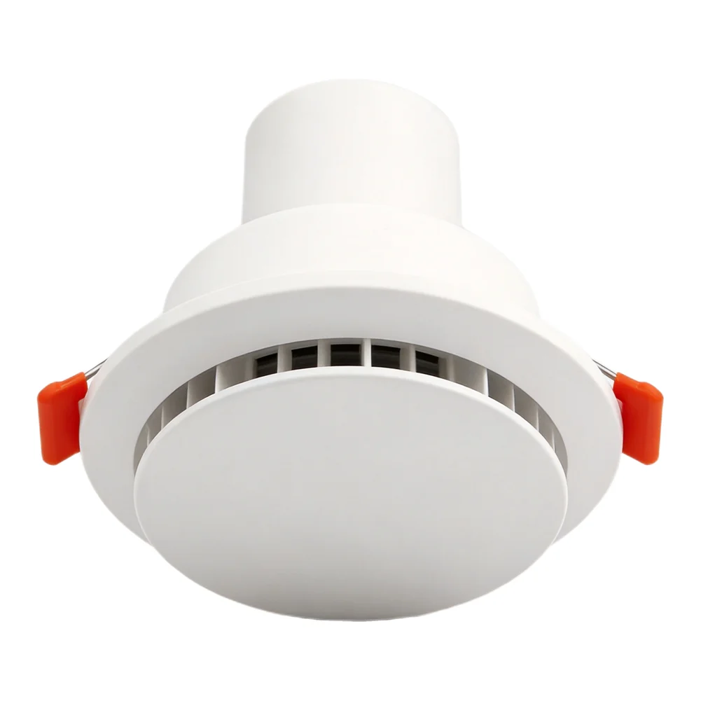 Adjustable For Kitchen Ventilation Grille Cover with Central Disc Rotation and Spring Clip for Airflow Control in Bathrooms