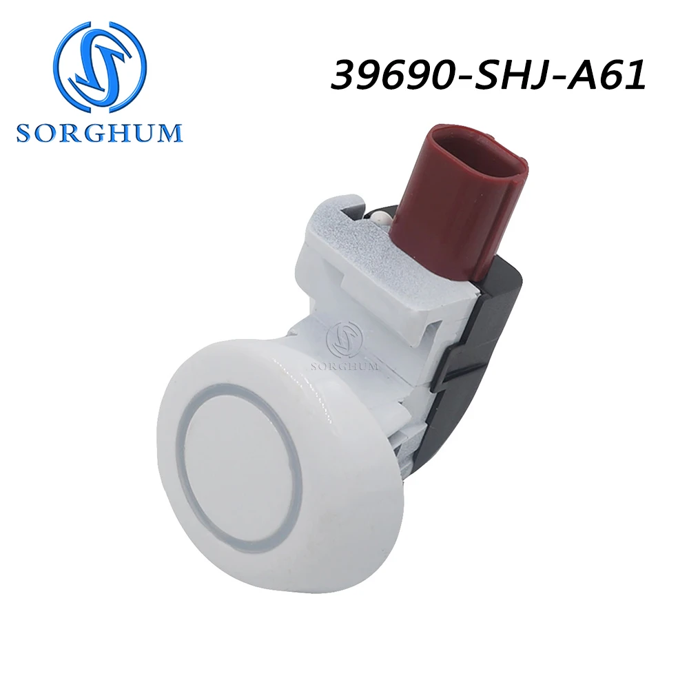 

SORGHUM 39690-SHJ-A61 For Honda CRV Odyssey 2005-2010 White Front Rear Backup Parking Corner Sensor 188200-9860 39690-SHJ-A61-A0