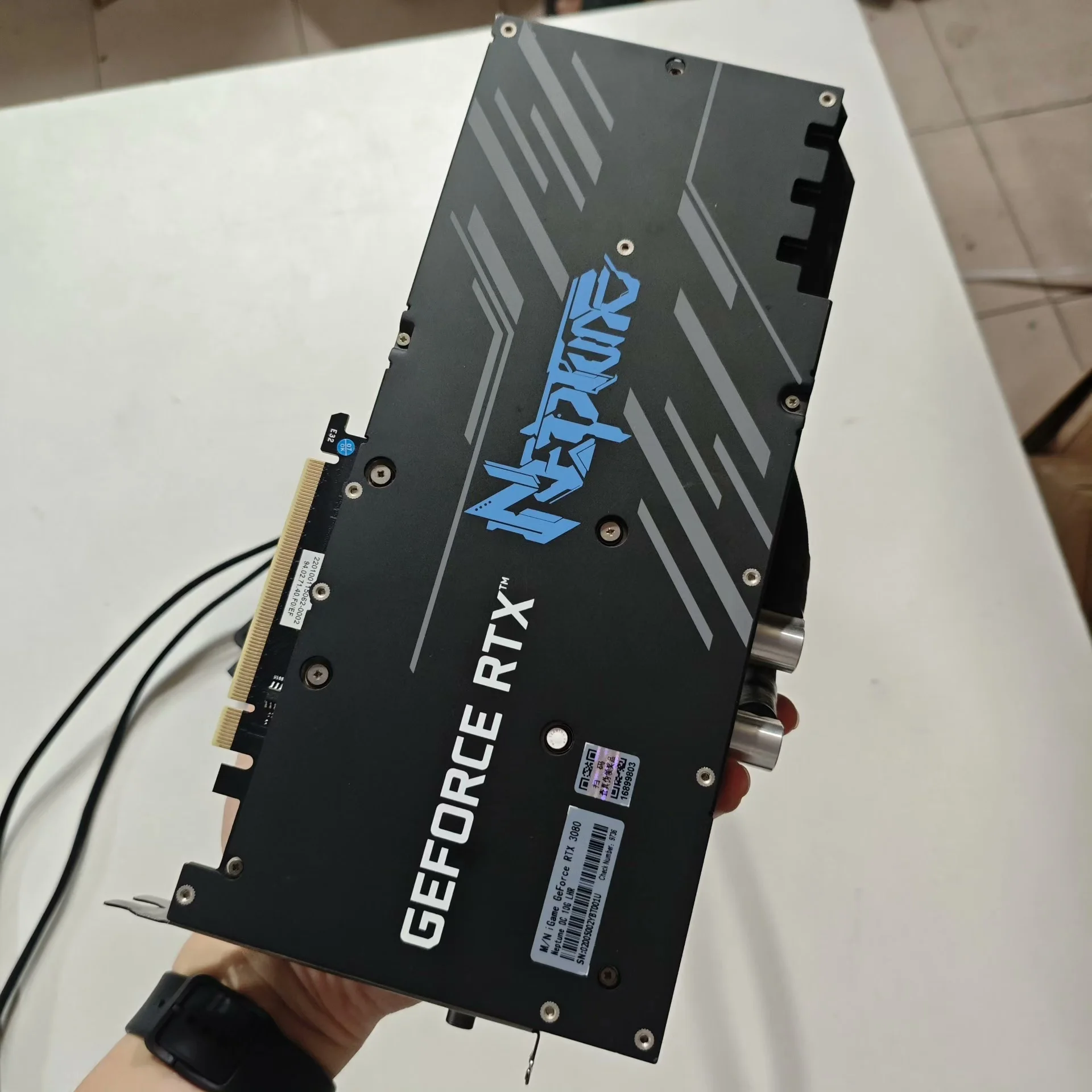 Second-hand 2022 Is Almost Brand New, Seven Rainbows RTX3080 10G Graphics Card Without Dismantling or Repair