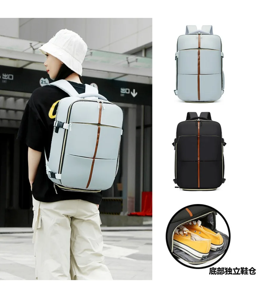 Travel Backpack Fashion High Sense College Student School Bag Men's Backpack Business Outdoor Large Capacity