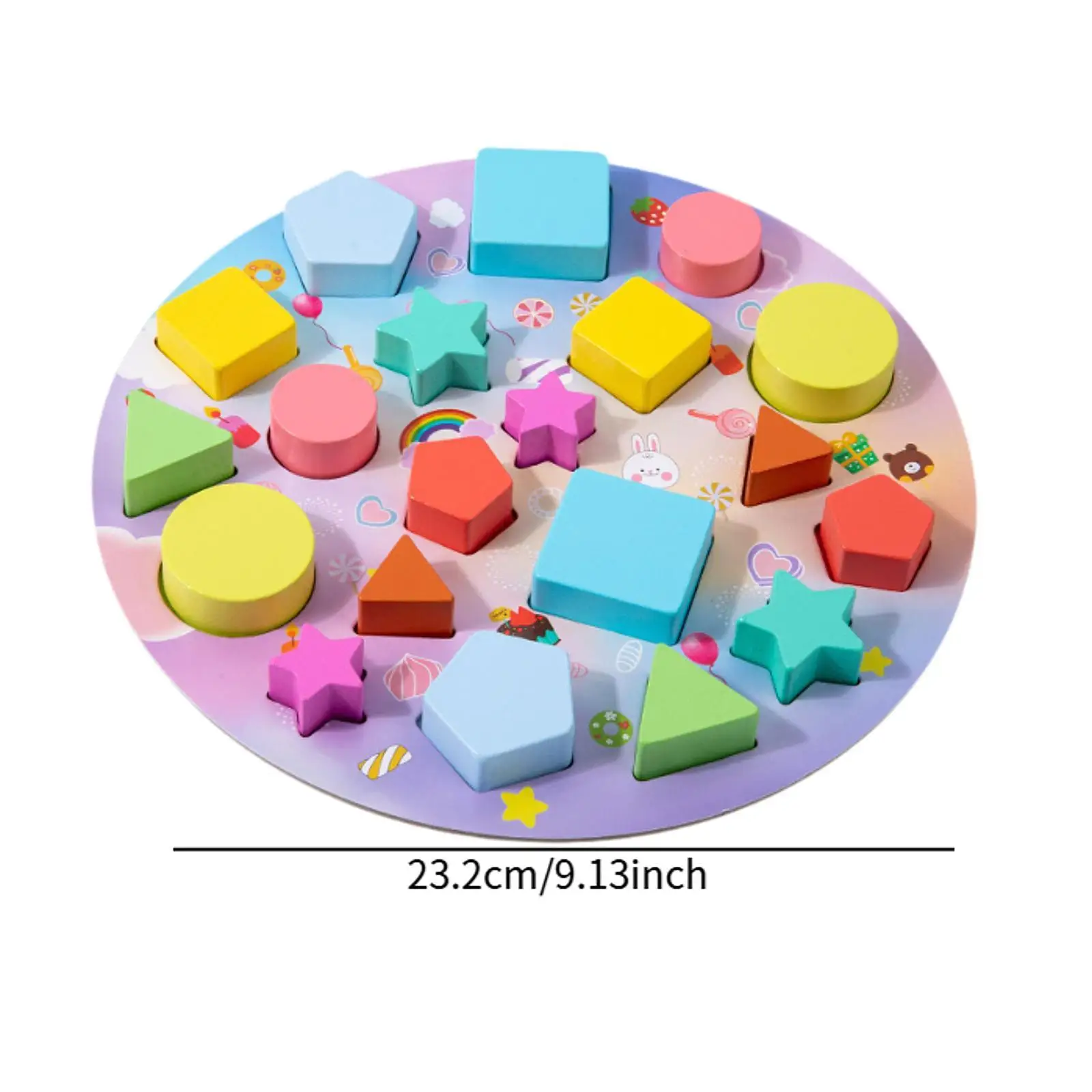 Juguete clasificador de formas de madera, juguetes educativos, juguete de Aprendizaje Temprano, bloques a juego con formas geométricas clásicas, bloques para 2 3 4 5