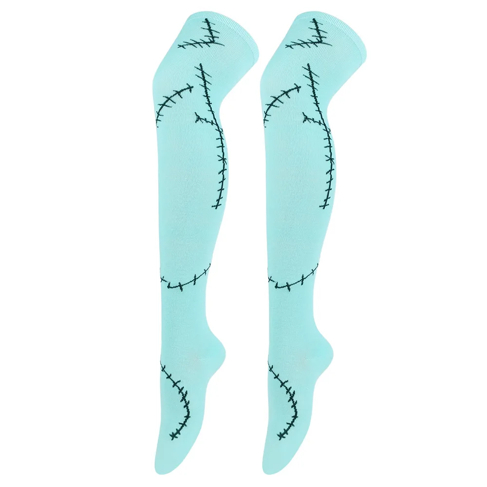 ليلة عيد الميلاد كوس سالي قفازات الجوارب تأثيري هالوين زي سالي الخياطة زي الملحقات