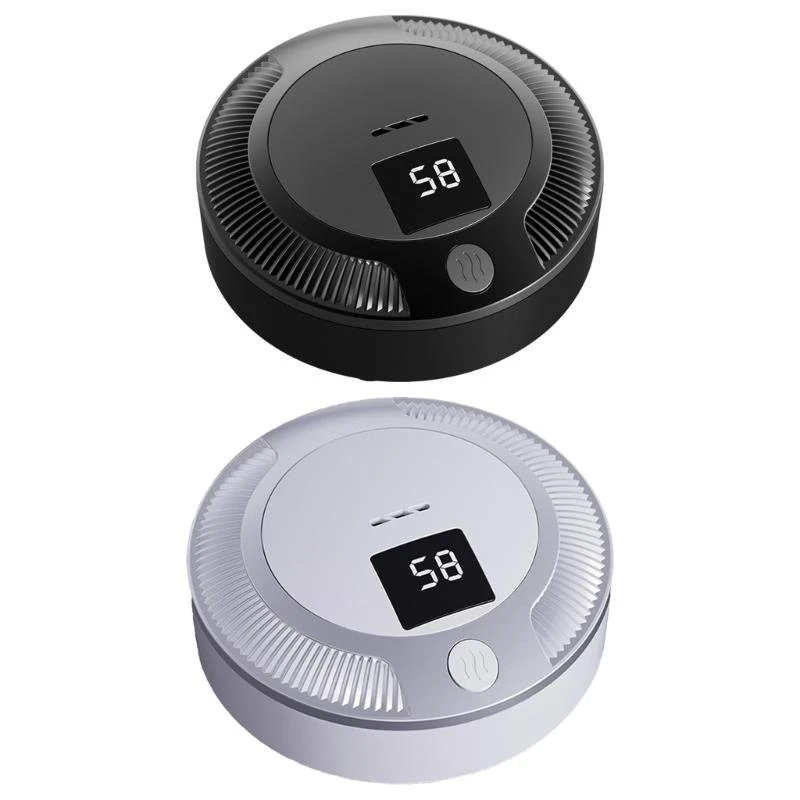 L8RE Small Car Air Purifier Quiet Operations Quiet Filter Air Cleaner Effective Removers Suitable for Car Bedrooms and Office