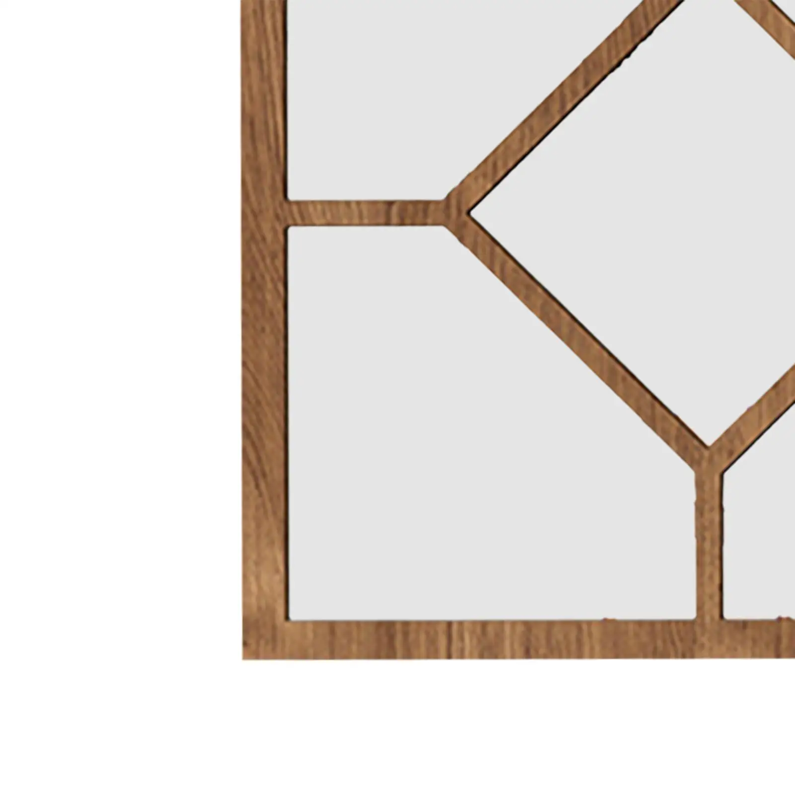 Imitatie raam wandspiegel moderne wanddecoratie voor keuken slaapkamer boerderij zwart