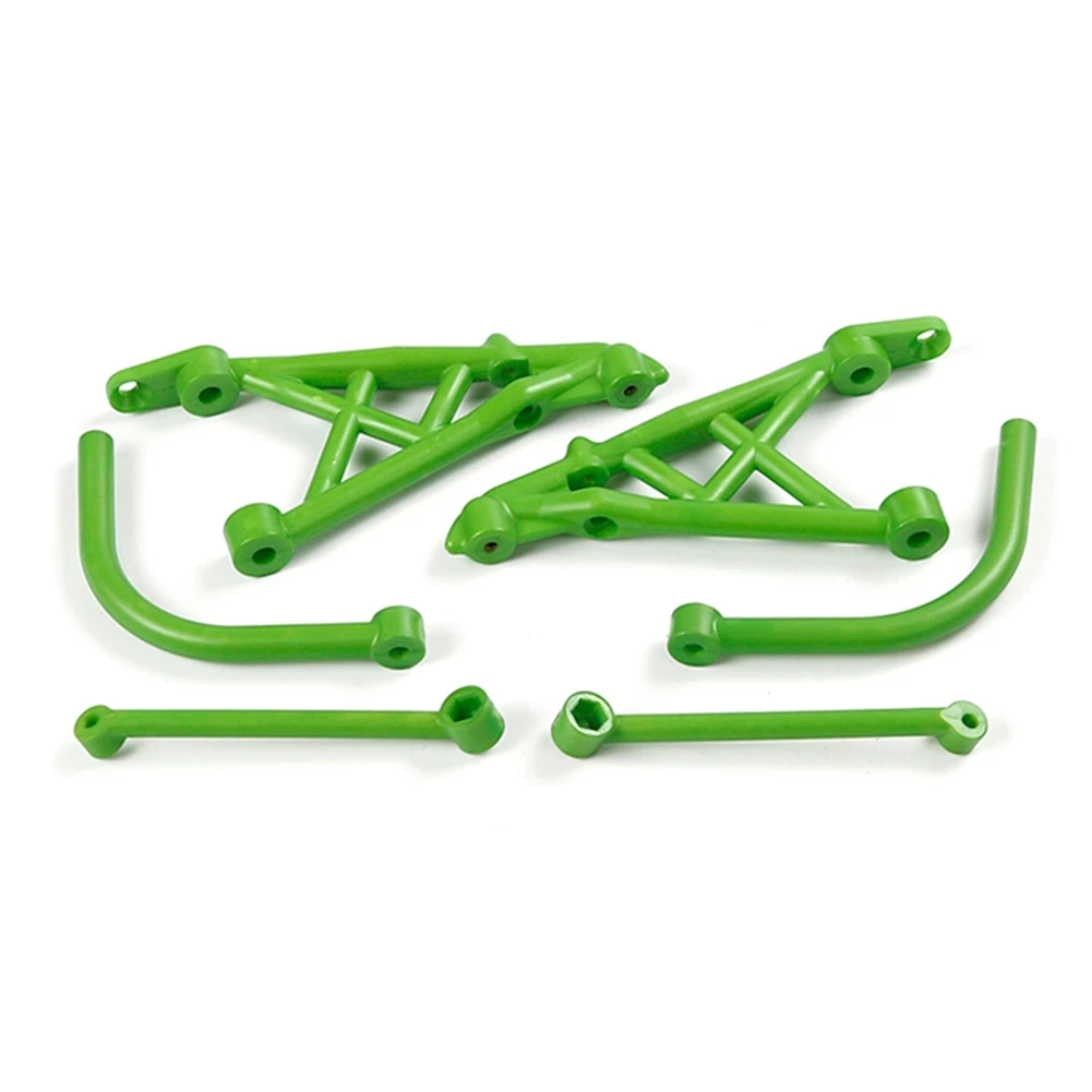 Kit de soporte de amortiguador trasero de nailon para bebé, para coches de control remoto de 1/5 HPI ROVAN BAJA KM 5B ROFUN BAHA