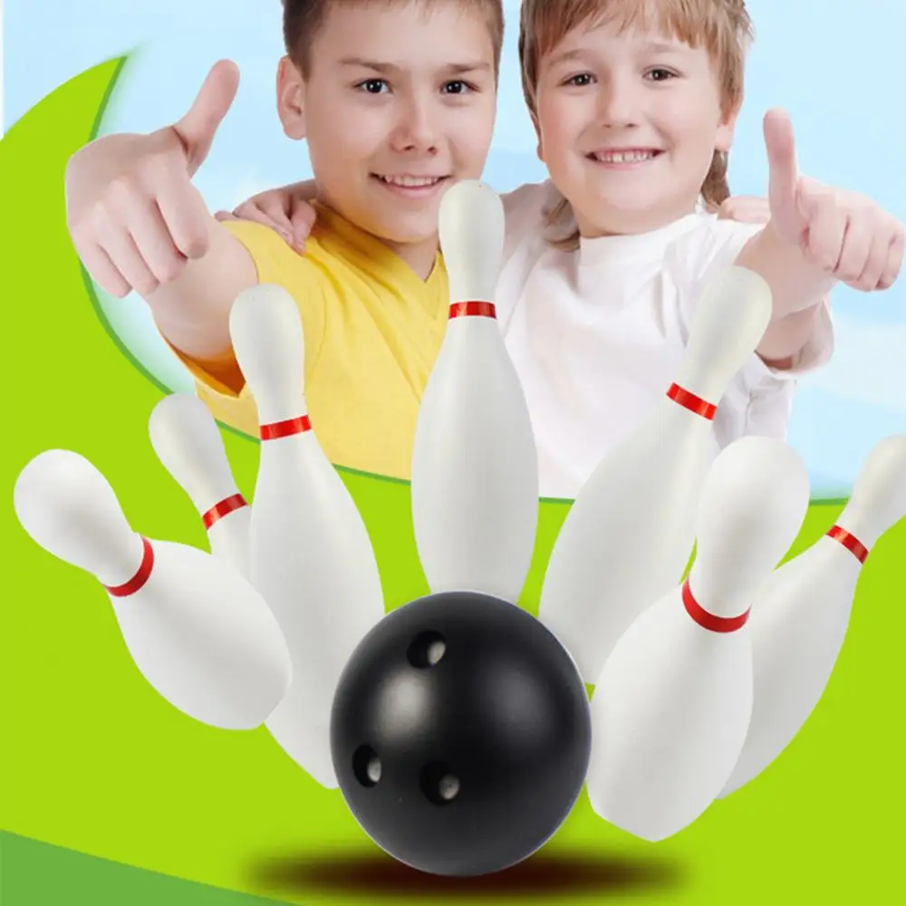 12Pcs/Set Toddler Kids Bowling Game Set Outdoor Indoor Sports Learning Toy Gift Family Interactive Game Prop