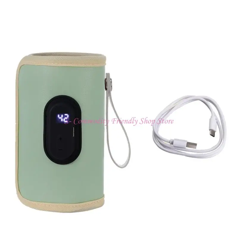 85AE Portable Milk Bottle Warmer Case Multifunction Constant Temperature Cover Sleeve