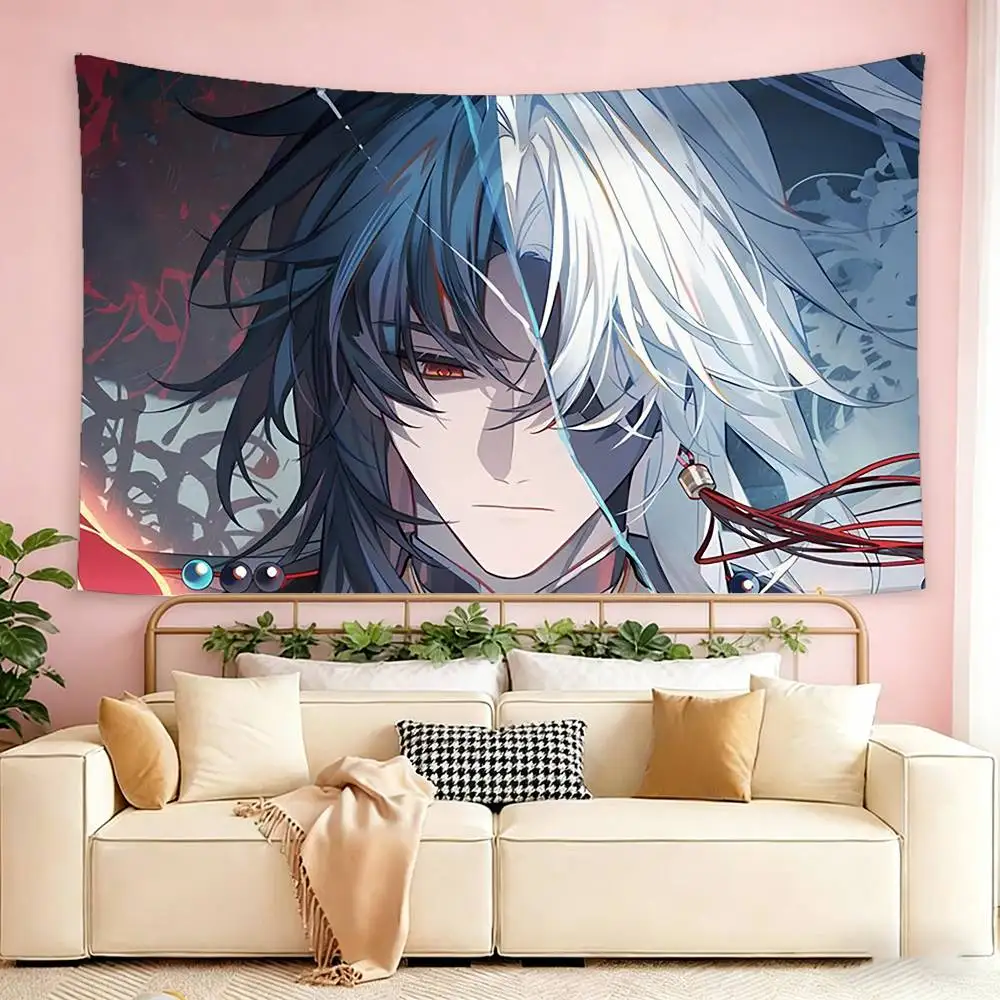 Blade.Honkai.Star.Rail   Flags Suitable For Party Club Outdoor Interior Wall Decoration Banner Fans Gift