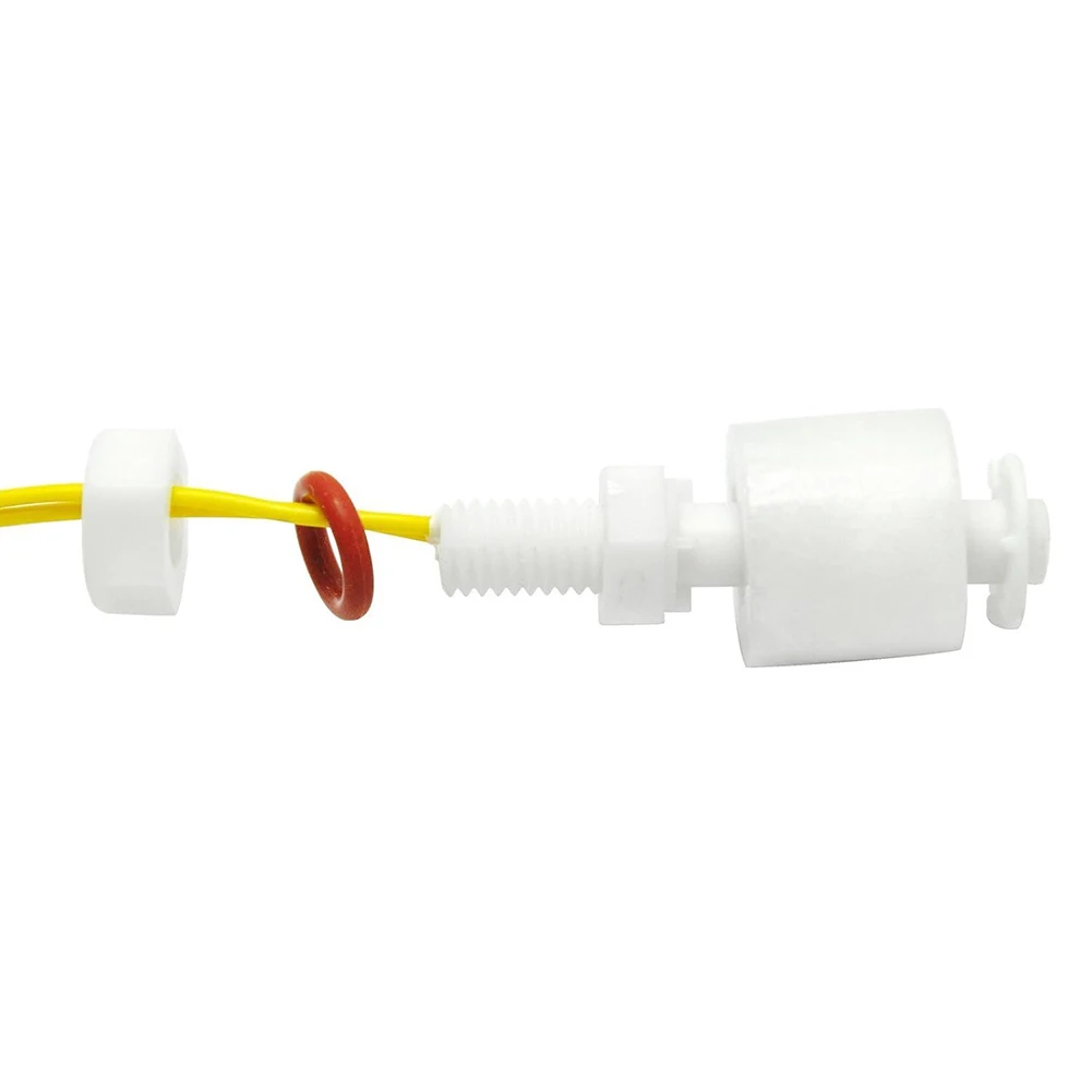 PP Float Switch Float Switch For Aquariums Space-Saving Water Sensing Device Wide Application Range Easy Installation