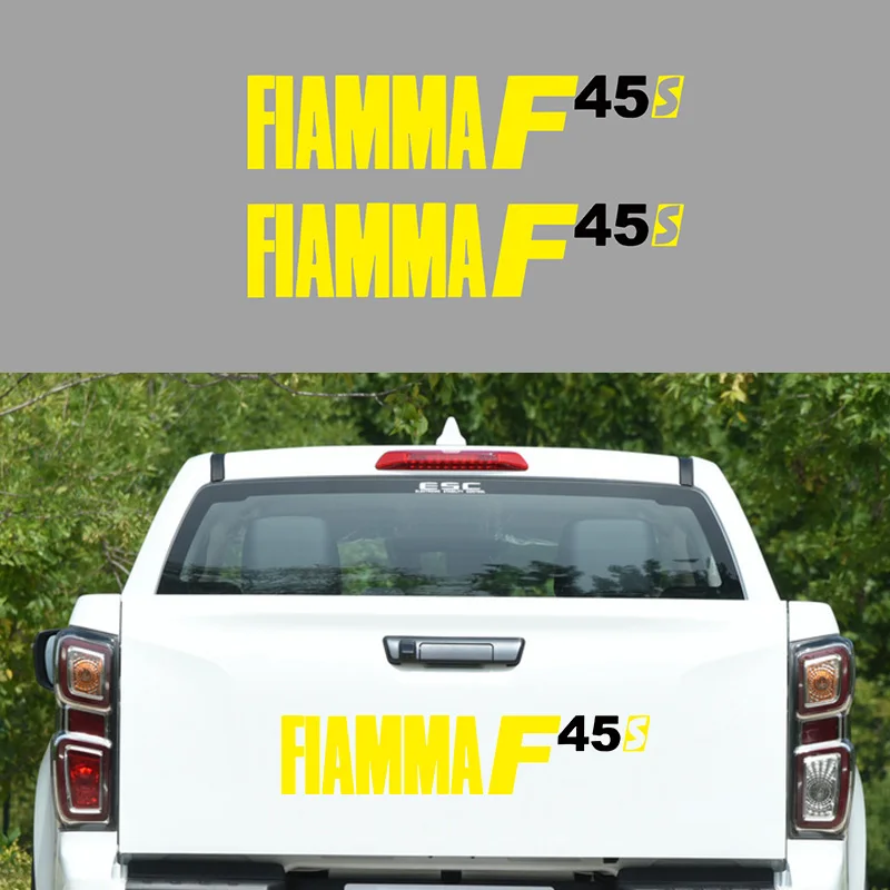 

2pcs for fiamma f45s caravan motorhome awning decals stickers car stickers PVC stickers