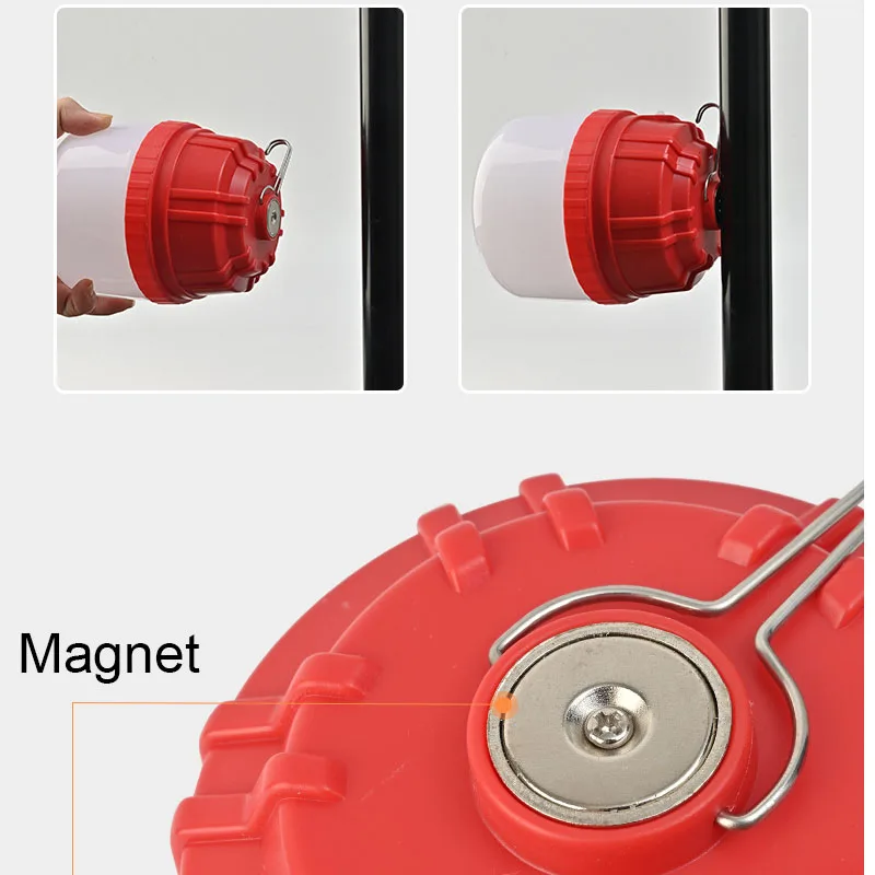 Фонарь для кемпинга, 200 Вт, 4*2000 мАч
