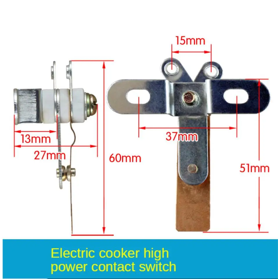 

1pc Rice cooker large contacts high power contacts Rice cooker high power switch accessories