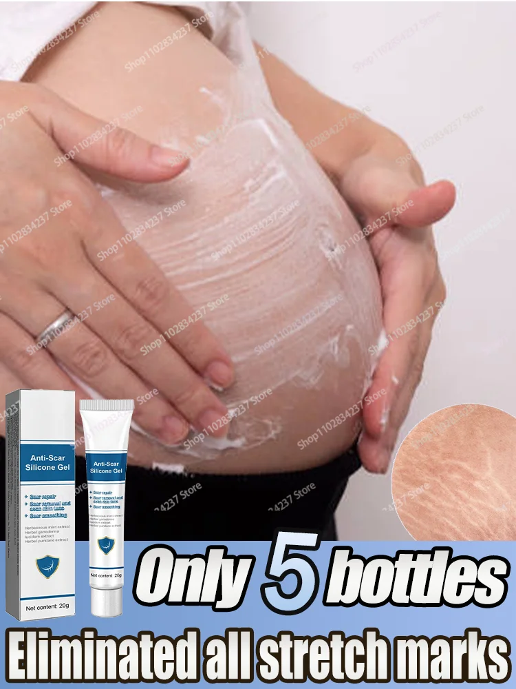 

Pregnancy Postpartum Skin Care Gel Eliminate Red White Old Stretch Marks New