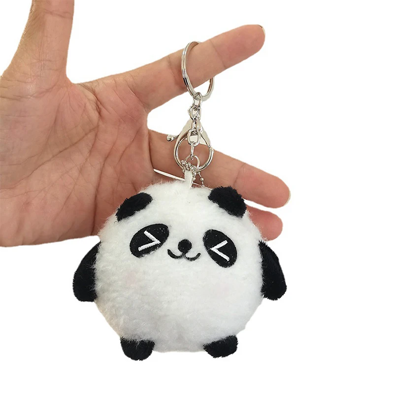 Cute Cartoon Panda Plush Toy Small Mini Doll Pendant Doll Key Chain Bag Ornament