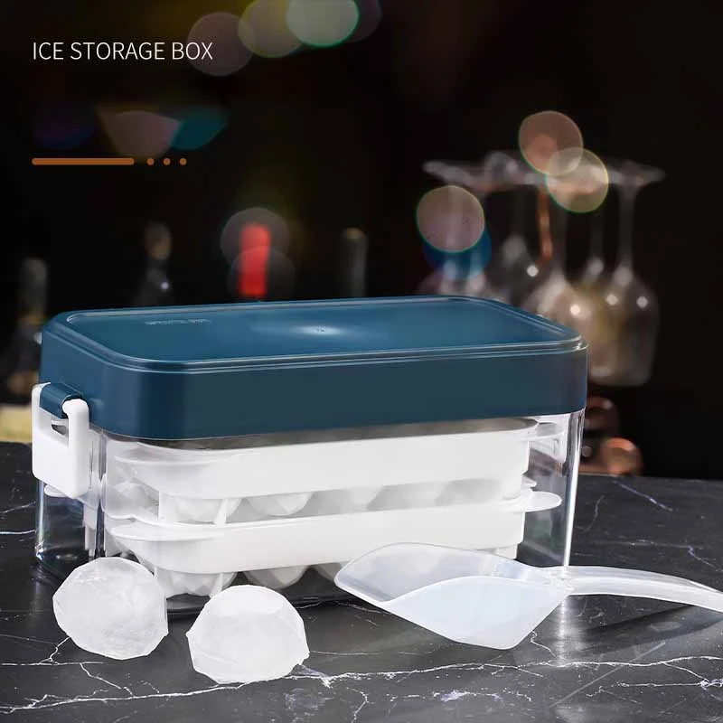 Ice Grid Ice Making Abrasives Silica Gel Ice Maker Ice Quick Freezing Box Whisky And Ice Hockey Ice Delivery Shovel