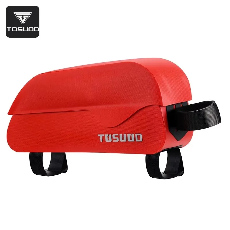 AliExpress TOSUOD Bicycle Waterproof Front Top Tube Bag, Large Capacity Ultra Light Riding Bag, Loop Side Accessories Bicycle Handlebar Bag