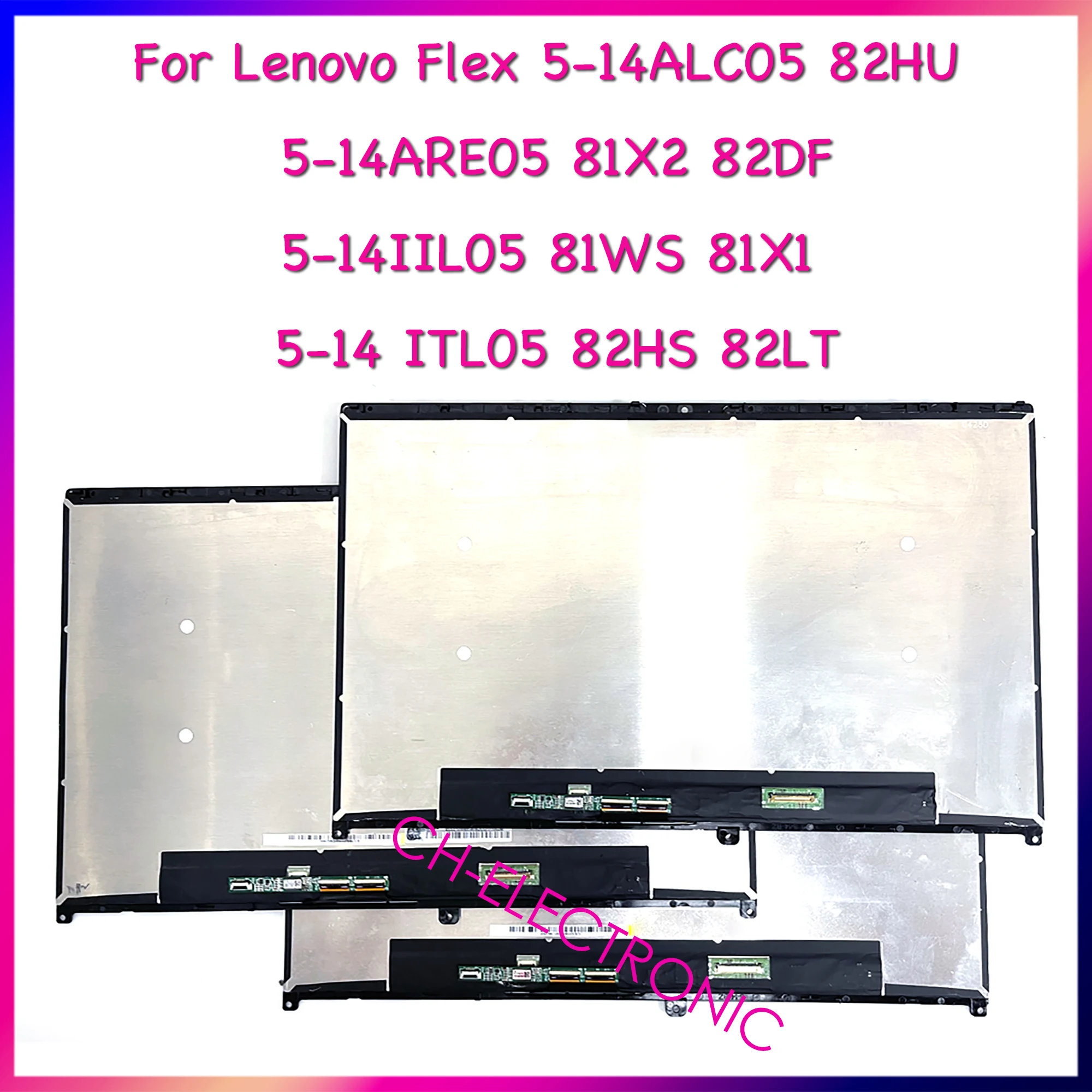 

14“ LCD Screen Display Panel Touch Digitizer Glass Replacement Assembly For Lenovo Ideapad Flex 5 14IIL05 14ITL05 14ARE05 ALC05