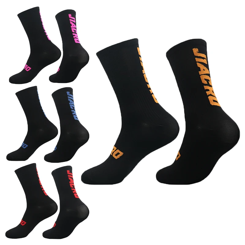 

1pairs New Cycling Socks High Quality Compression Men Bike Outdoor Men Running Professional Sports Running