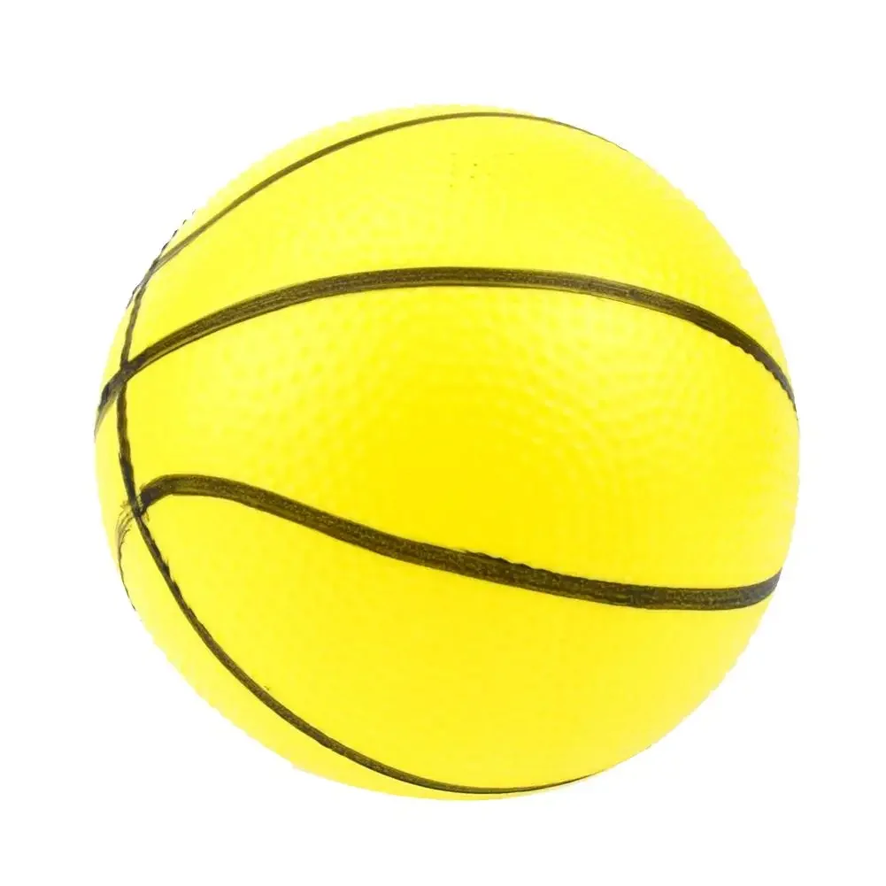 Mini giocattoli da basket gonfiabili da 10 cm Palline da allenamento per polso a mano per bambini all'aperto Palline da spremere in gomma Palline giocattolo antistress
