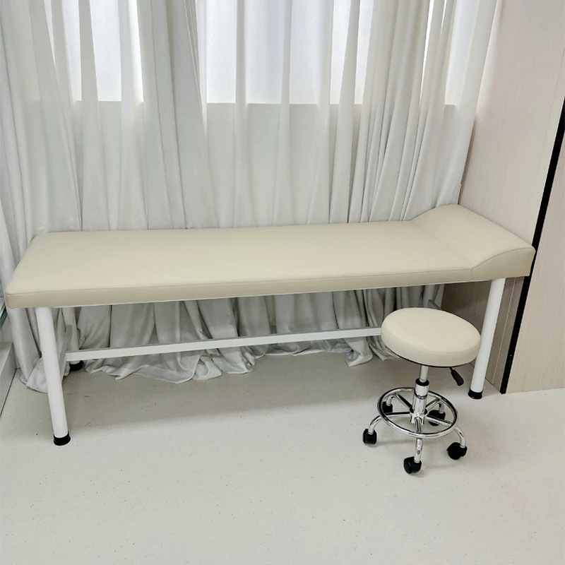 & High Quality Carbon Steel Density Foam Clinic Medical Bedside Adjustable Hospital Equipment Examination Bed
