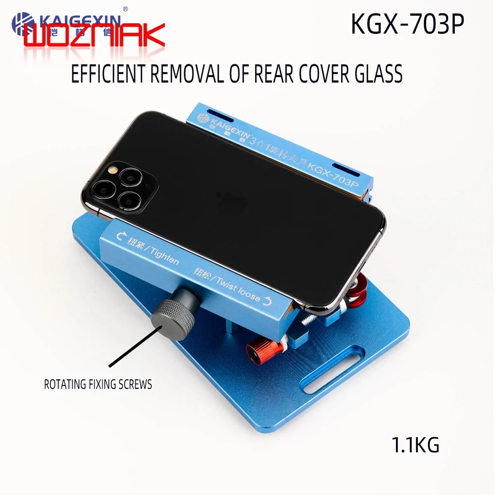 KGX-703P Mobile Phone Maintenance four in One 360 Rotation Fixture Screen Side Hanging Disassembly Rear Cover Fixture