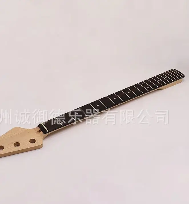 

DIY Bass Neck Kit with Canadian Maple Rose Fingerboard Matte Finish 4-String Guitar Assembly Accessories