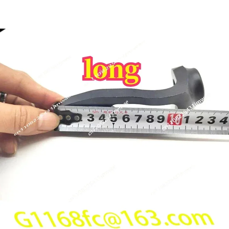 Single-sided Front Fork  Accessories, Vertical Shaft Hole Diameter 12mm Universal Sports Wheelchair Alloy Front Small Wheel,