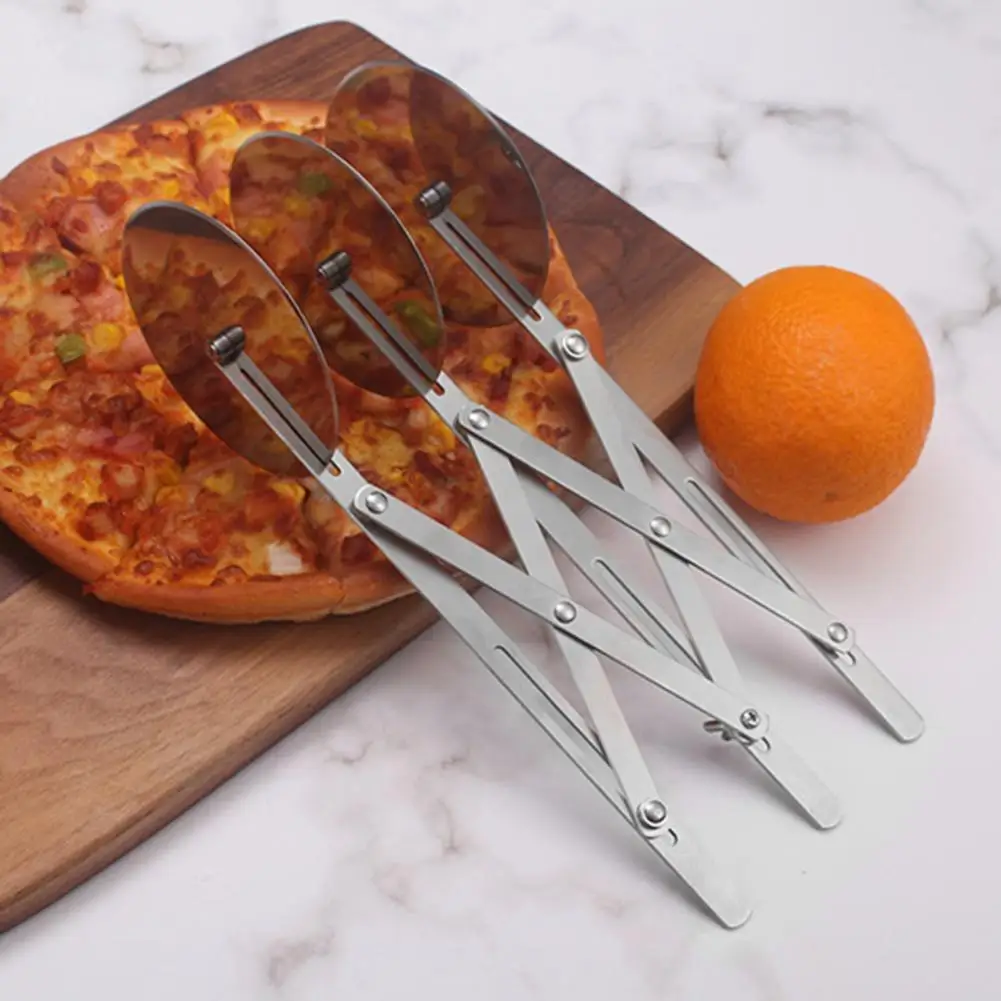 Sleek Design Pastry Wheel Ergonomic Stainless Steel Multi-wheel Pizza Pastry Cutter Set Essential Kitchen Bakery for Pastries