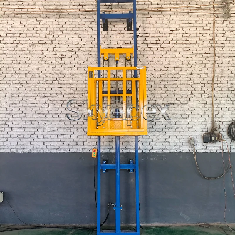 Deposit Price Electric Hydraulic Cargo Lift Elevator Loader  Manufacturer Warehouse Simple Simple Lift Customizable