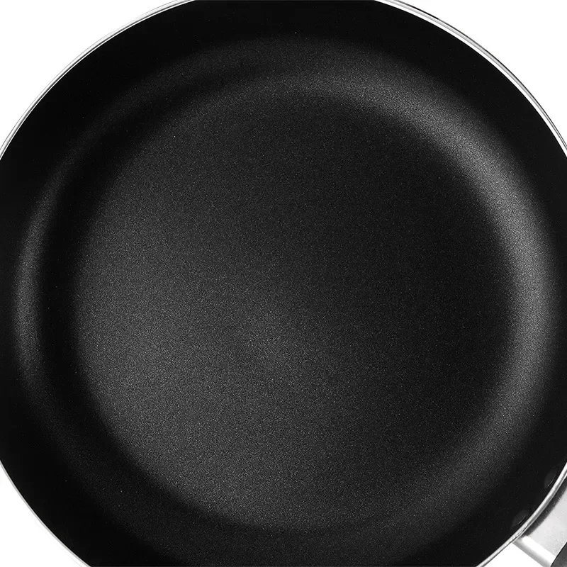 European Style Non Stick Frying Pan Set Single Bottom Cookware Industrial Kitchen Pots Simple Design Household Soup Pan For
