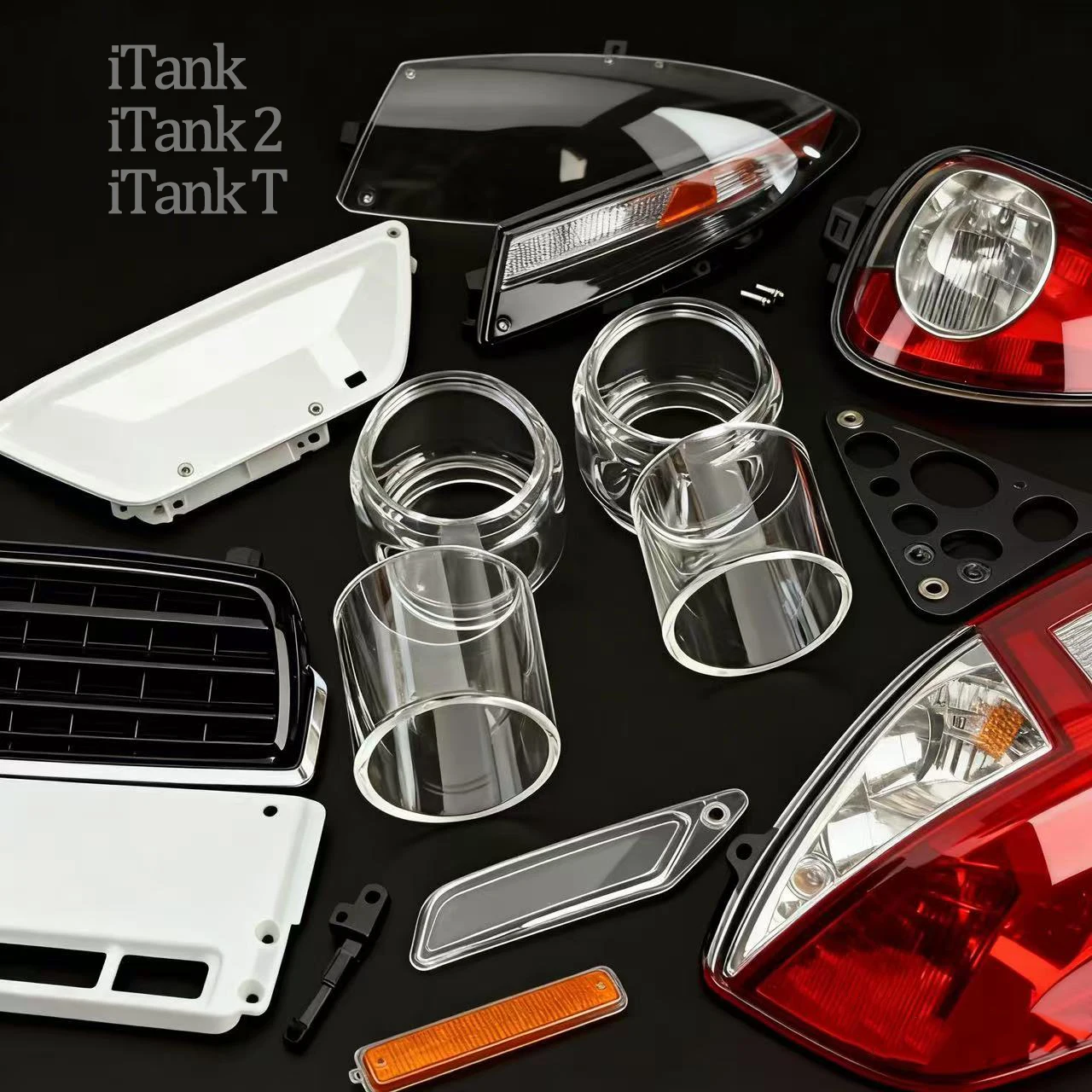 10/5PCS Glass Car Light Refill Set (iTank/2/T Gen200/80S/Max/SE Target200/100/80)iTank/Target 2 T GENMax GLASSes Accessoary
