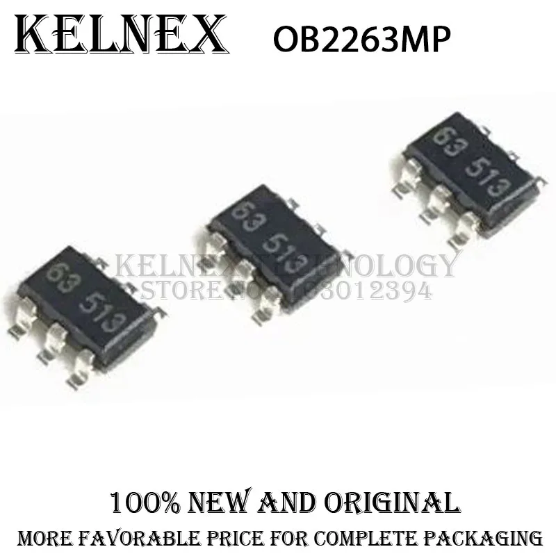 (10piece)100% New OB2263MP OB2263 2263 63... SOT23-6 Chipset