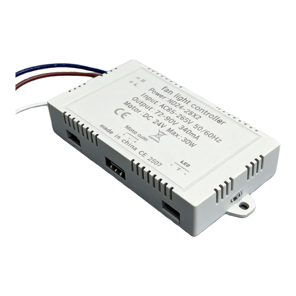 For LED Light Transformer for Ceiling Fan Installations with Remote Control Receiver AC 85V 265V Input DC Output