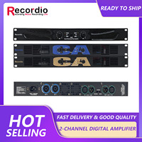 GAP-C1000 Professional 600W*2 1U power amp 2 channels Audio High Power Amplifier for Disco Outdoor Concerts