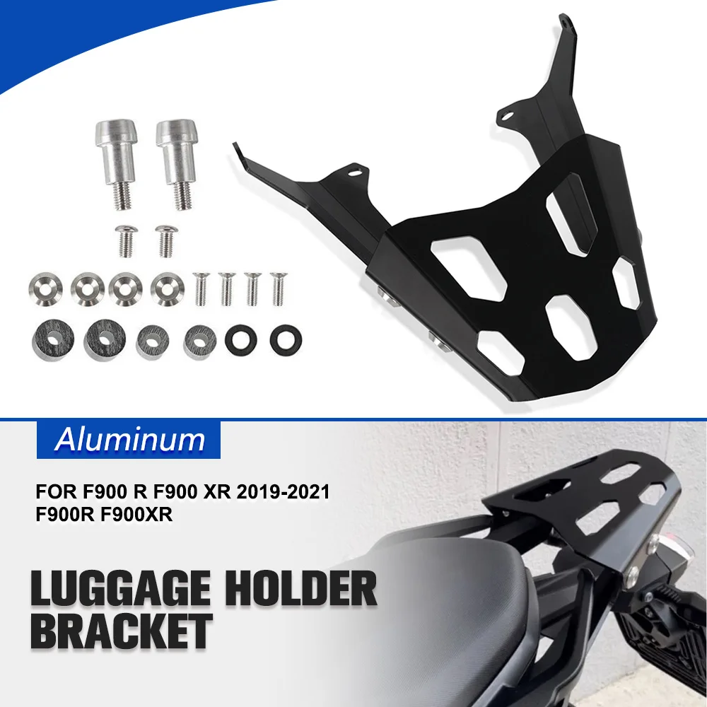 

Motorcycle Aluminium Rear Rack Fender Luggage Holder Saddlebag Cargo Shelf For BMW F900 R F900 XR 2019 2020 2021 F900R F900XR