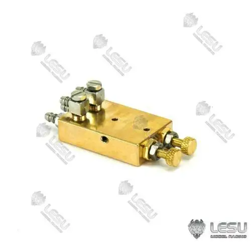 LESU RC Parts Hydraulic Control Metal Relief Valve for 1/14 Scale RC Model Dumper Truck Loader DIY Model Toys TH16963