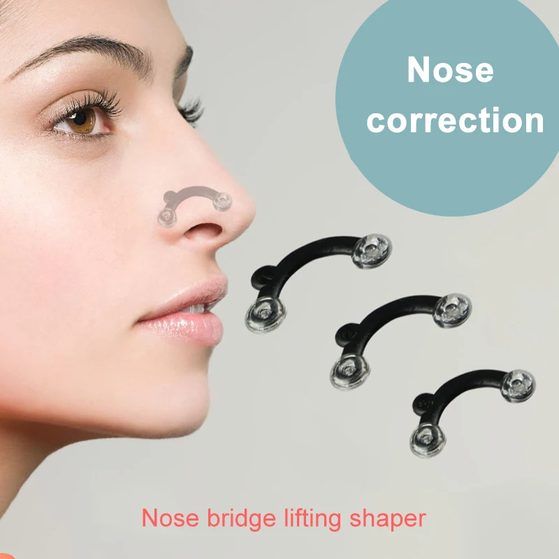 Invisible Nose Bridge Enhancer Soft Silicone for women Daily Makeup Beauty Tools 3D Nose Shaper Lifting Pads Facial Accessory