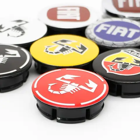 자동차 4개 50mm 60mm 휠 센터 허브 캡 피아트 엠블럼 배지 (피아트 500 500X 마레아 멀티플라 푼토 스콜피온 두카토 용품 스타일링) 자동차 4개 50mm 60mm 휠 센터 허브 캡 피아트 엠블럼 배지 (피아트 500 500X 마레아 멀티플라 푼토 스콜피온 두카토 용품 스타일링)
