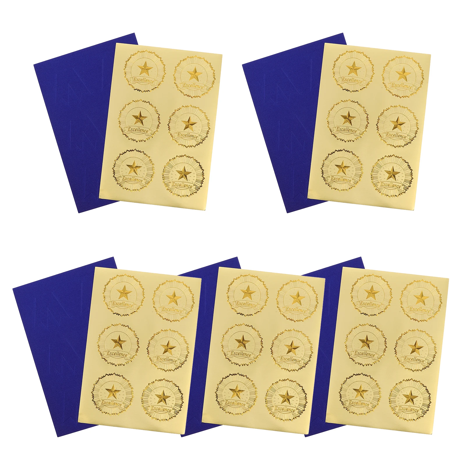 

Certificate Badge Accessories Certificates Seal Stickers Congratulations Achievement