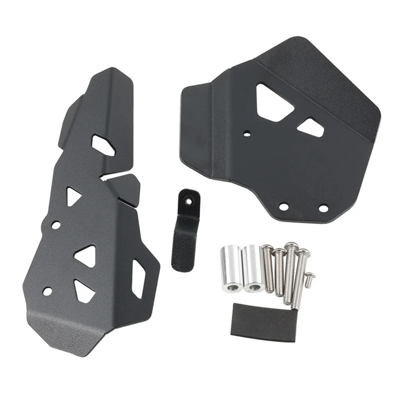 Sanq para suzuki V-STROM dl1050a dl1050xt 2019-2020 peças de reposição protetor do cilindro mestre do freio + linhas de freio do lado direito capa protetora