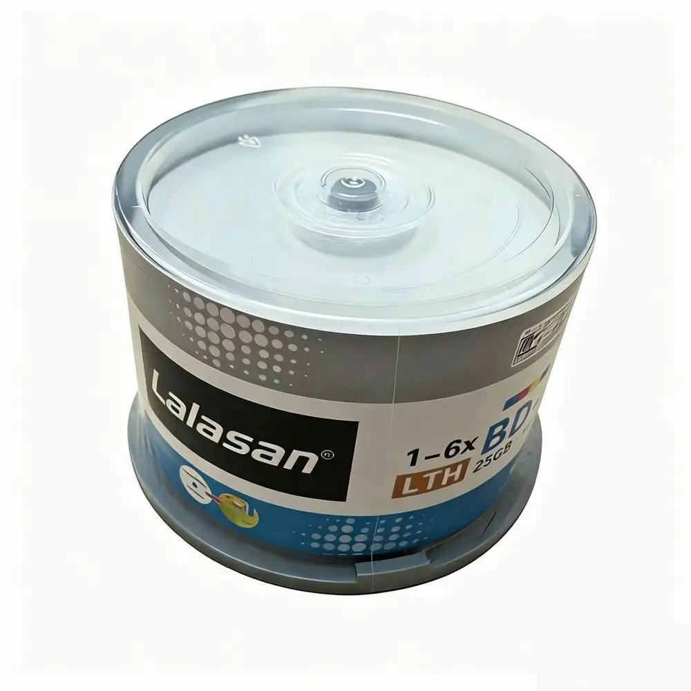 BDR  LTH Type 25G 6X Blu-ray Disc BD-R 25GB Golden Color Printable 50Pcs/Barrel