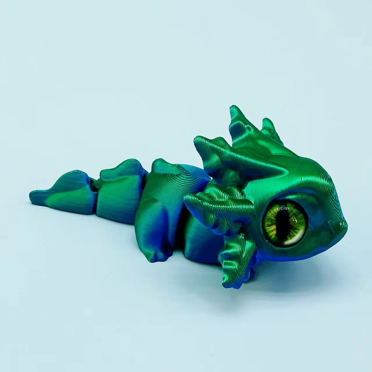 Collectible Figurines Cute 3D Printed Axolotls Colorful Desktop And Home Decor, Mixed Colors  with Fun Expressions, Ideal Gift