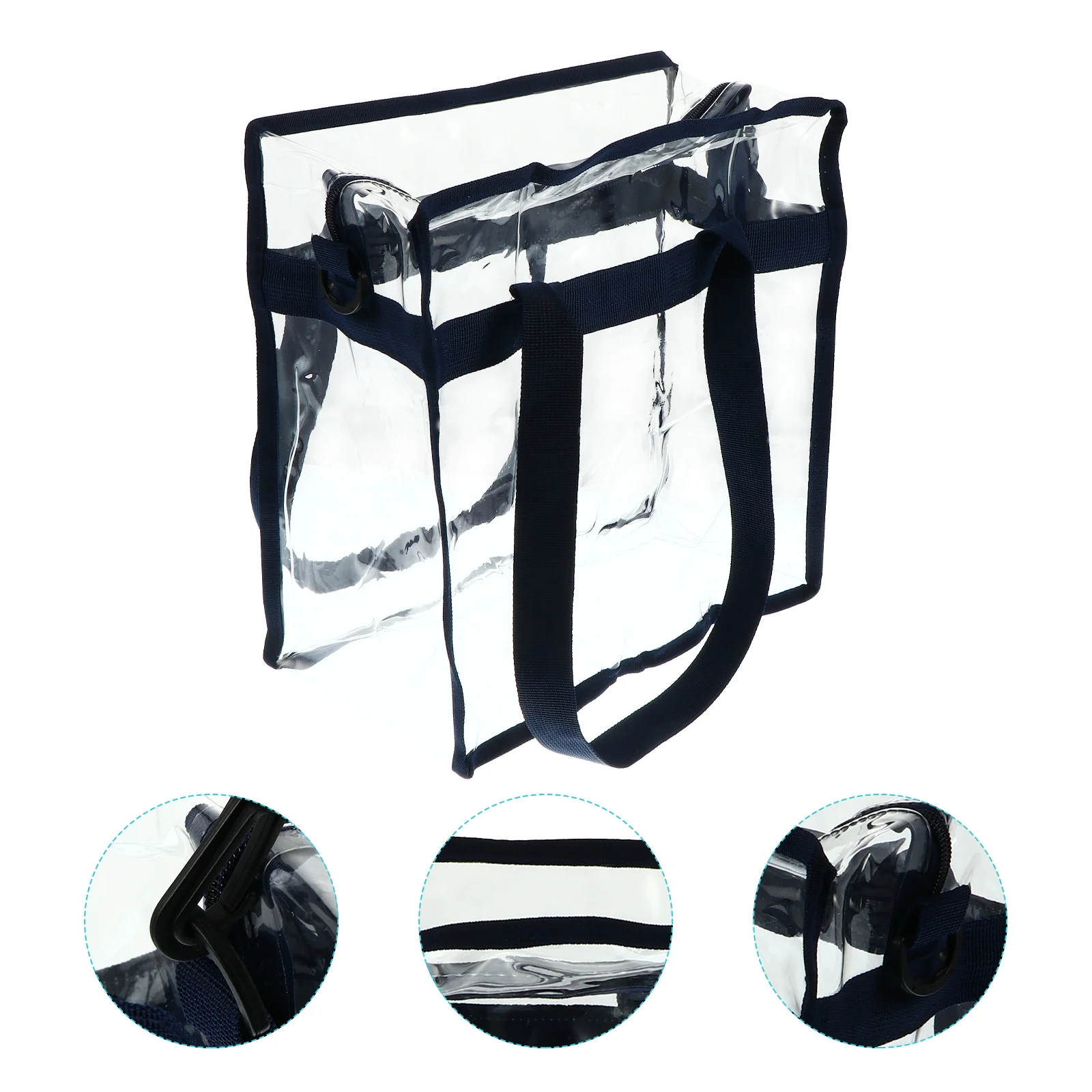 

PVC Toiletry Waterproof Portable Bag Transparent Makeup Bag Plastic Travel Accessories Makeup Storage