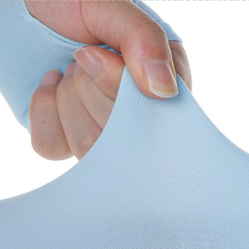 1Pair Summer Sunscreen Sleeves Ice-Silk Men Women Arm-Protection UV Protection Gloves Arm-Sleeves Quick-Dry 4Color ﻿outdoor Part